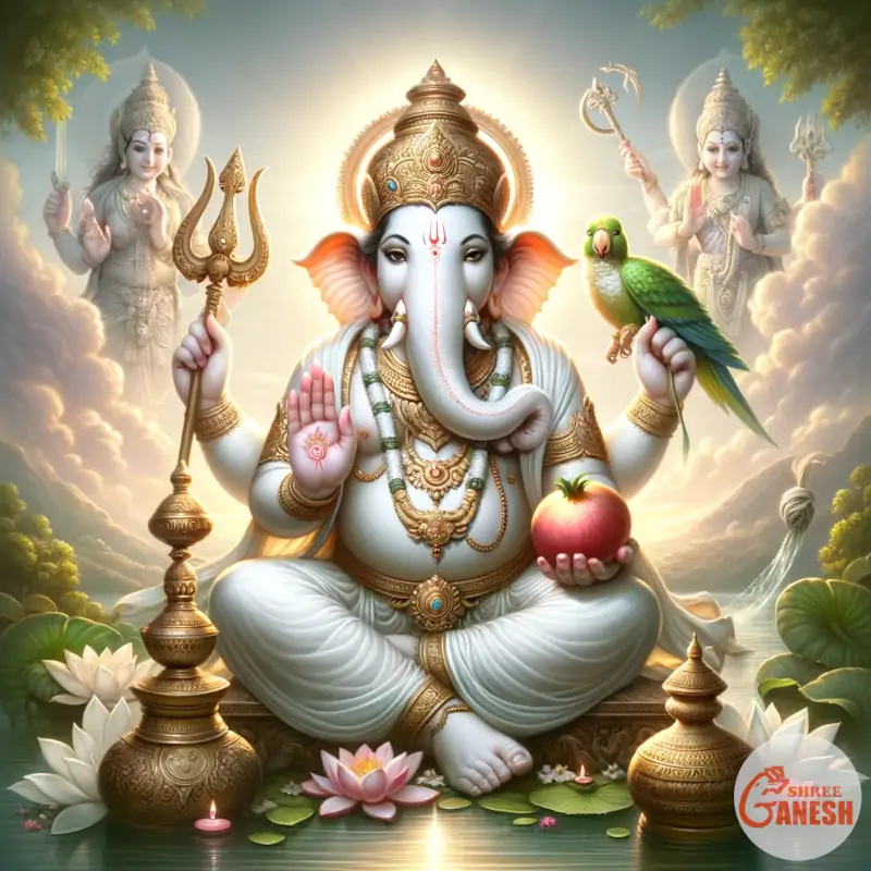 Lakshmi Ganapati: The Pure White Deity of Success