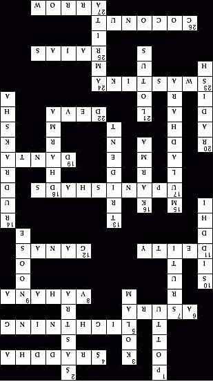 Solution to Puzzle