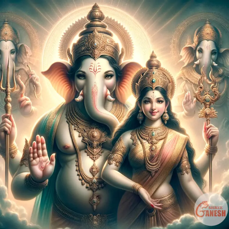 Ganesha santoshi mata