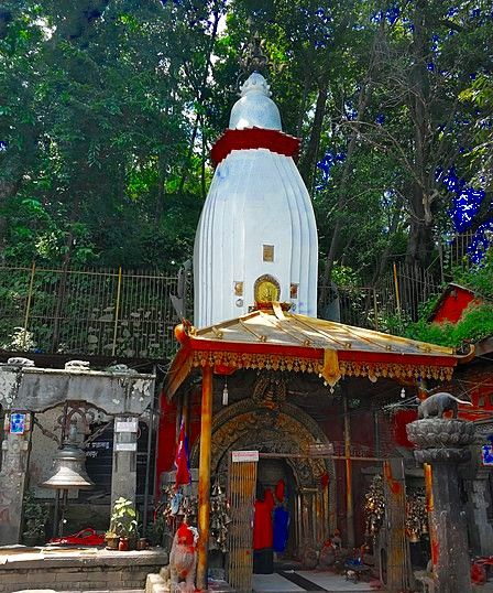 Surya Binayak outside temple