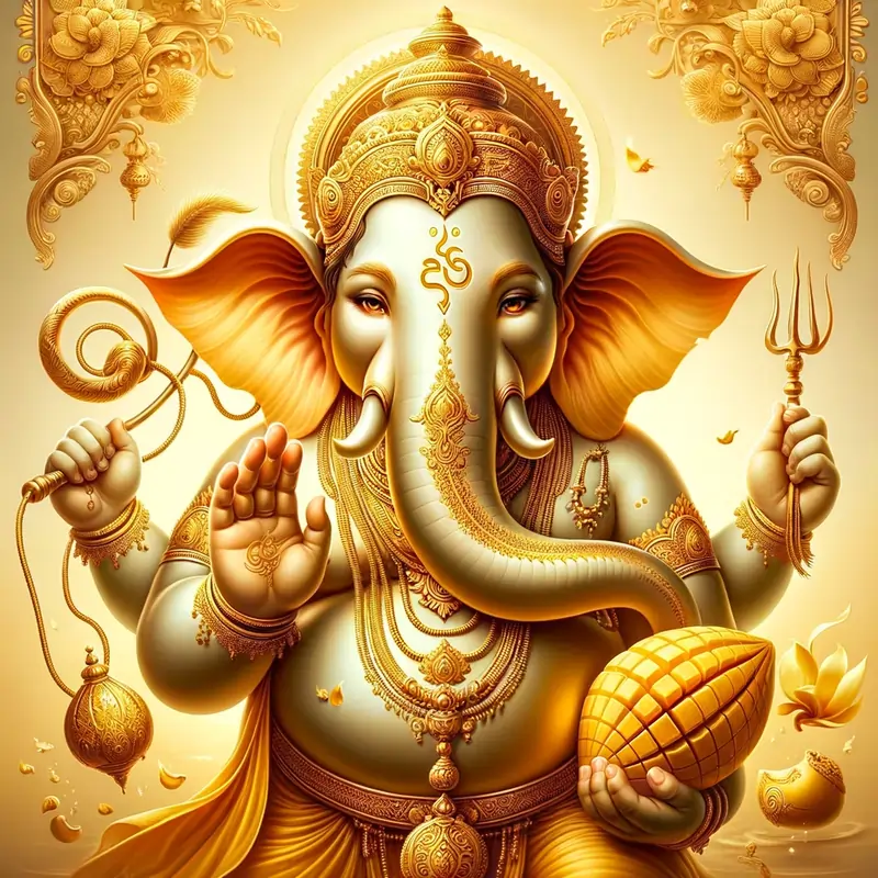Tryakshara Ganapati: The Tri-Syllabic Deity