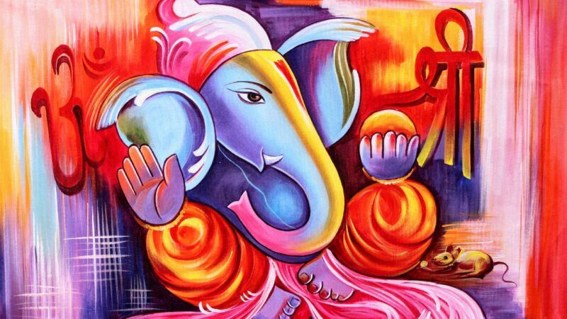 Shree Ganesh photo canvas