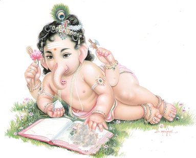 Baby Lord Ganesha - Lord Ganesha