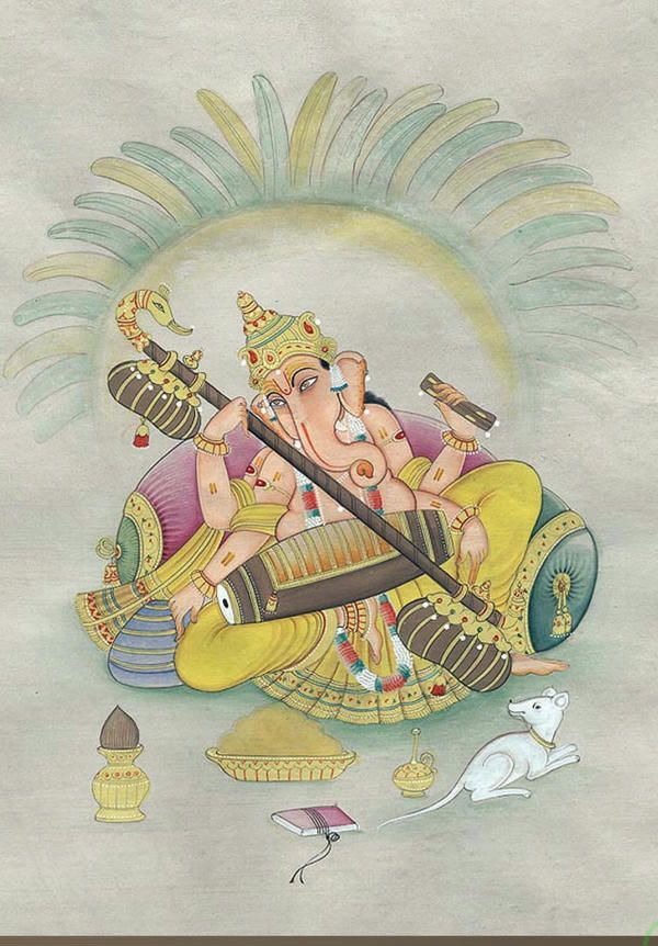 Singing to Ganesha