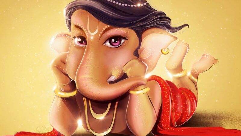 Cute Lord Ganesha Photo