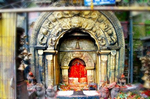 Surya Binayak Temple idol