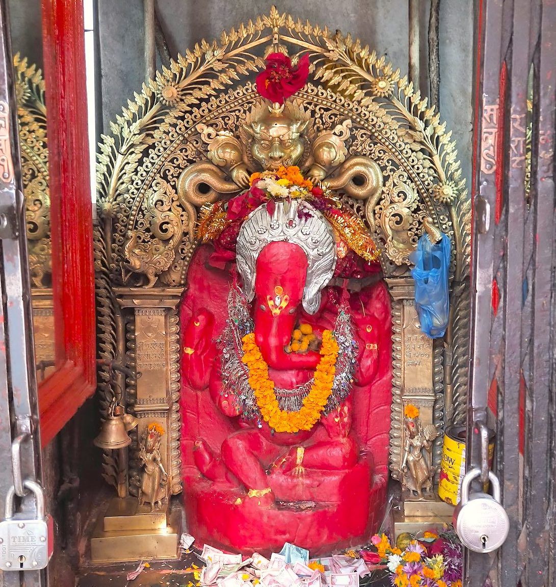 Asan Ganesh Temple (असं गणे द्यः), Asan, Kathmandu, Nepal