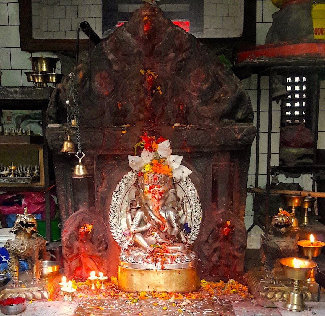 Chhetrapati Ganesh Temple, Chhetrapati, Kathmandu, Nepal