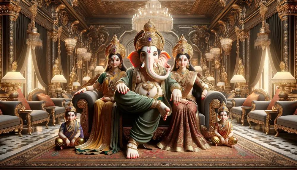 Shubha Labha शुभ लाभ : Sons of Lord Ganesha