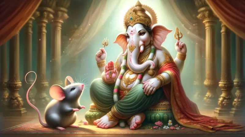 Ganesha and the Mouse: A Mythological Tale of Friendship and Wisdom