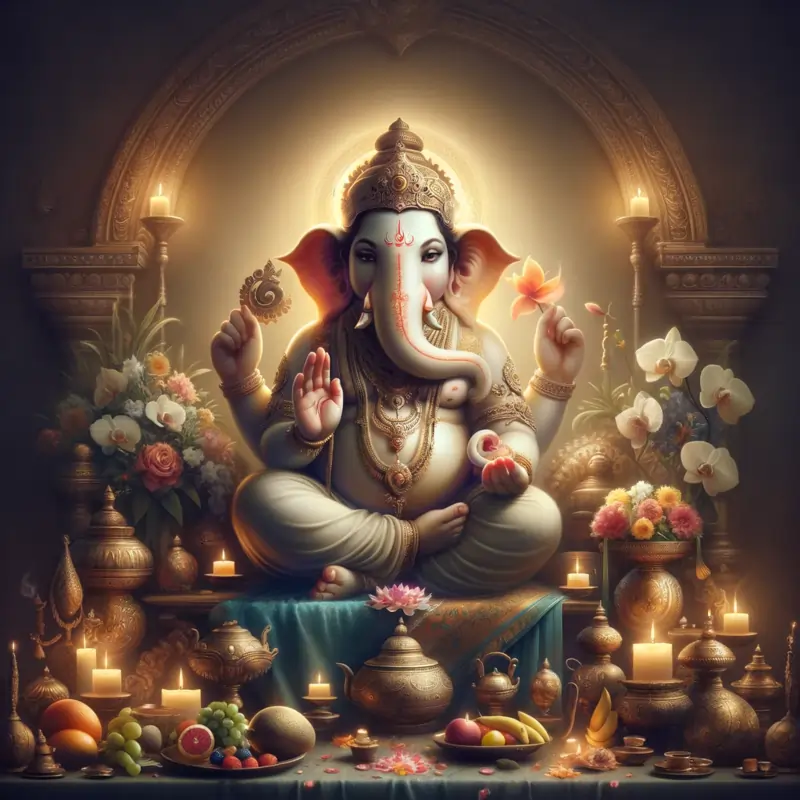 Bhakti Ganapati: The God of Devotion and Divine Offerings